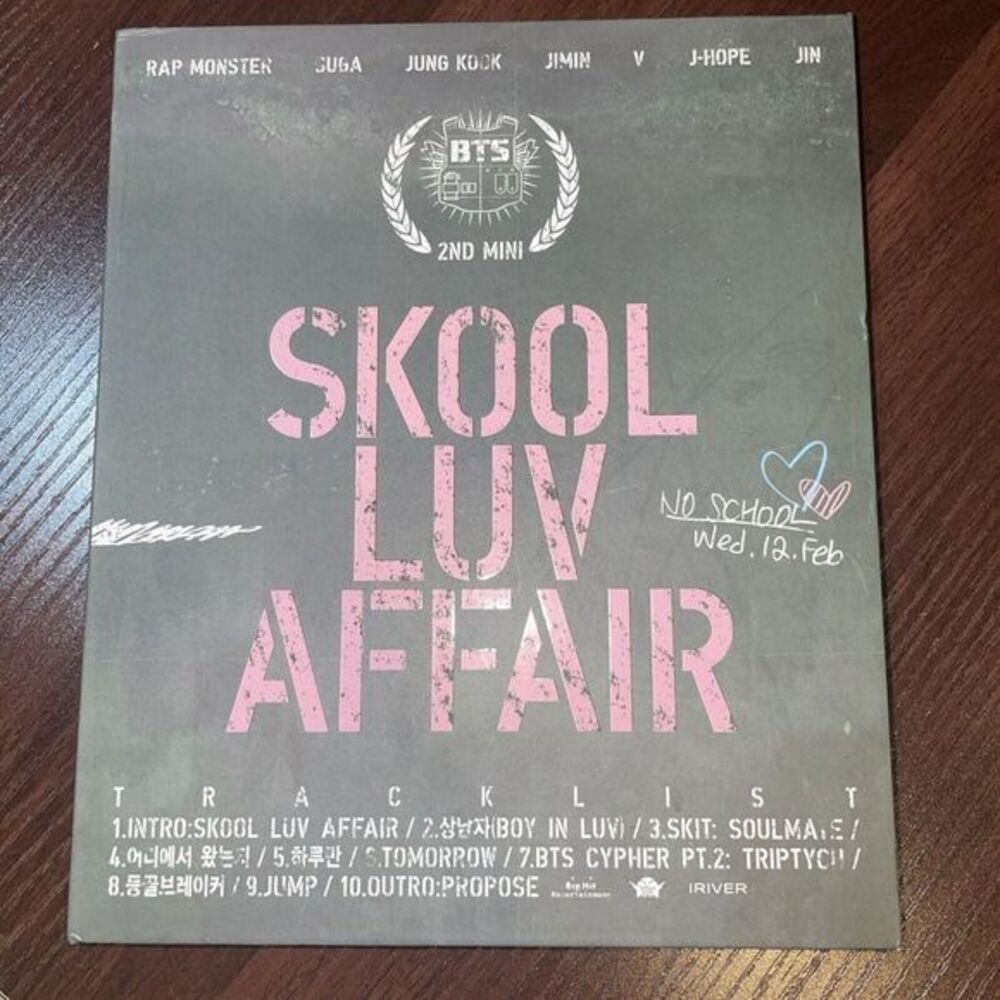 Skool Luv Affair (Incl. 115-page photobook and CD) by BTS